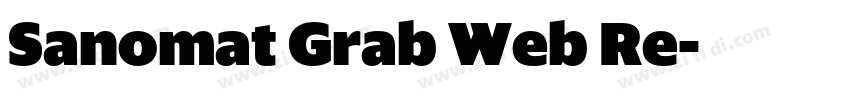 Sanomat Grab Web Re字体转换